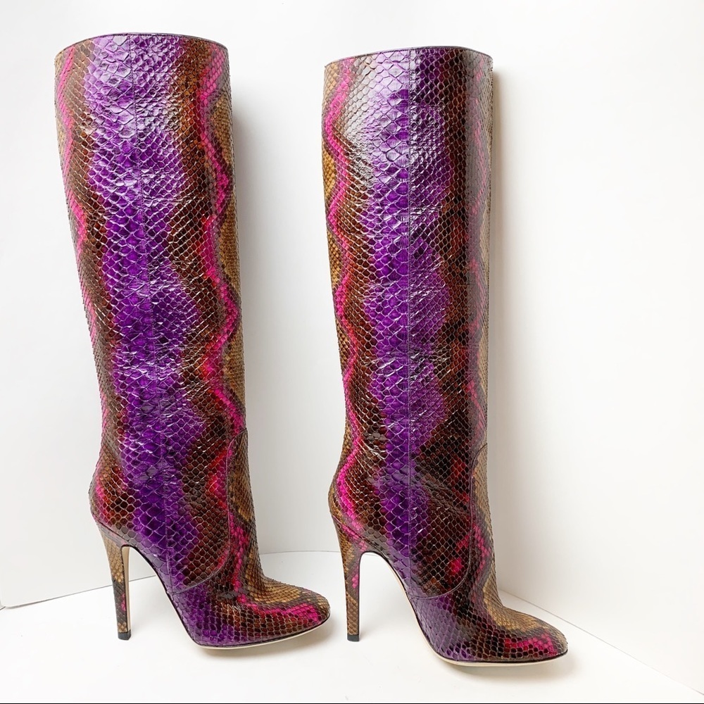 Jimmy Choo Python Boots - Picture 6 of 11